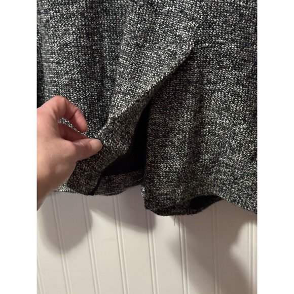 Soft Surroundings St. James Blazer Jacket Open Front Tweed Pockets Size Large - Picture 13 of 14